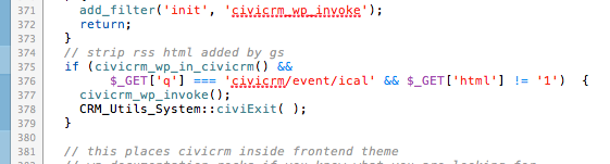 CiviCRM WordPress Fix